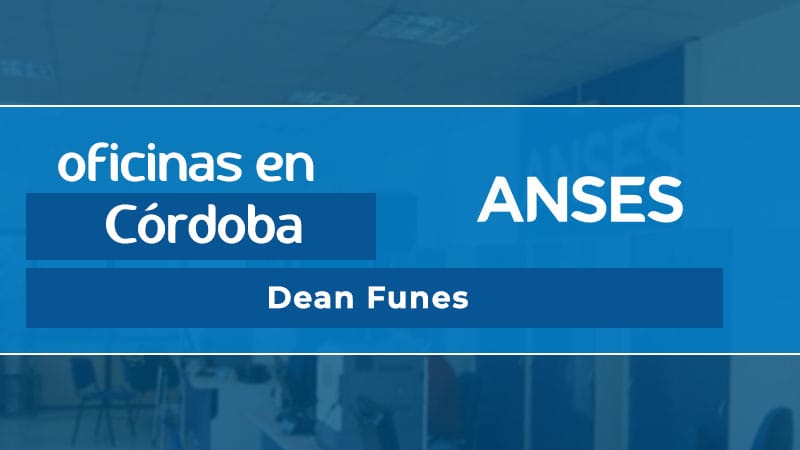 Oficina ANSES - Dean Funes